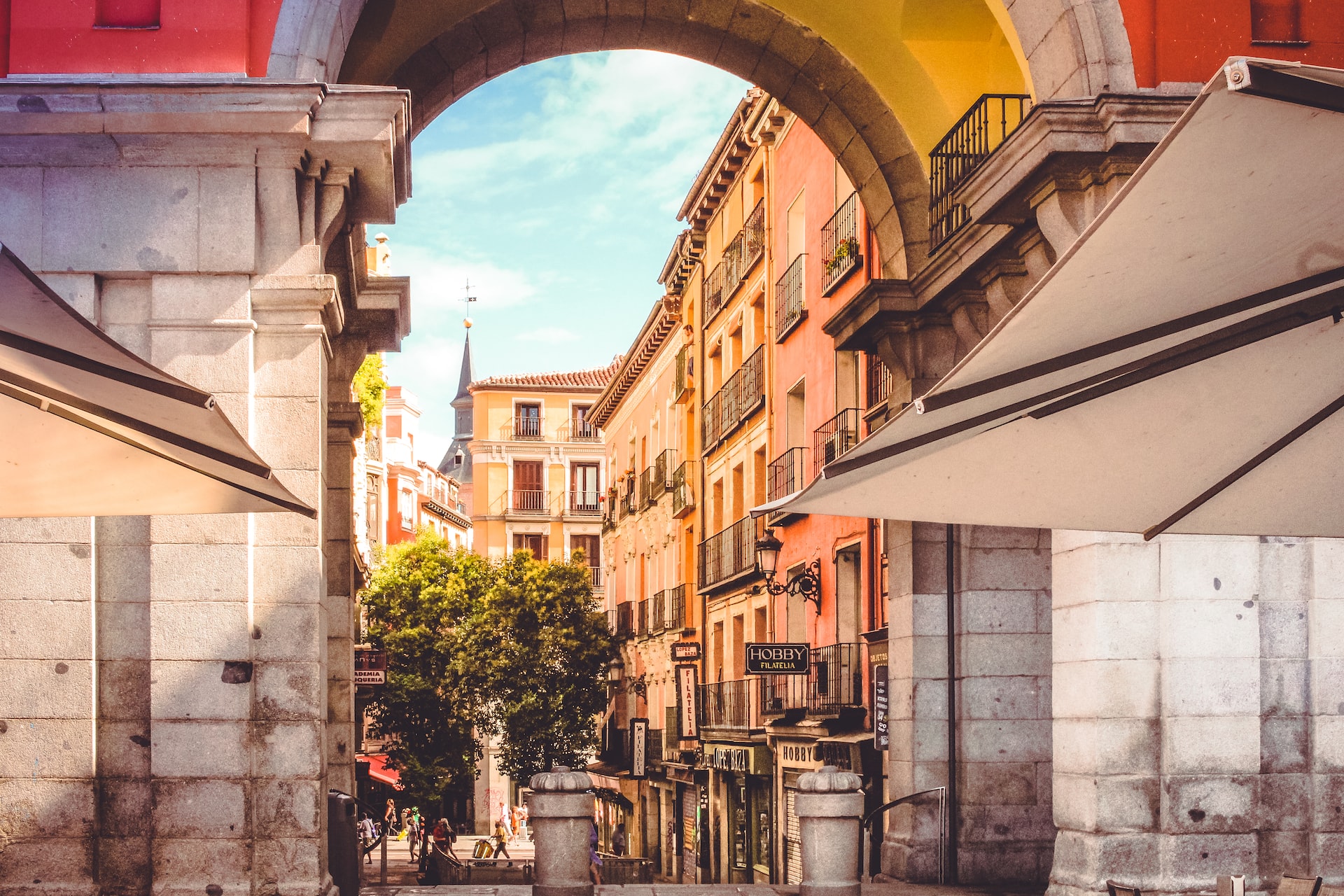 living in madrid