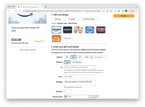 Amazon eGift Card Details _ The Blogler